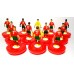 Subbuteo Andrew Table Soccer Locomotiv Moscow 2017-18 on Classic Hasbro Bases